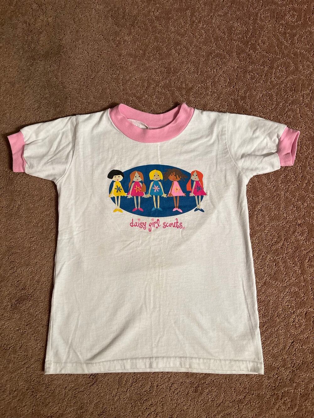 Rare Daisy Girl Scouts Vintage Baby Tee